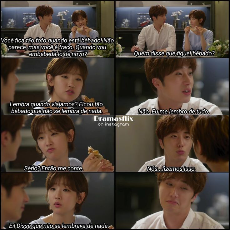 the korean actors are talking about each other's love story in this scene from tv drama