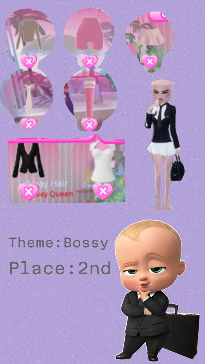 the baby doll is wearing a suit and holding a briefcase in front of her face