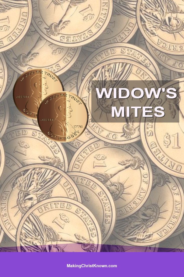 a pile of gold and silver coins with the words widow's mitts on them