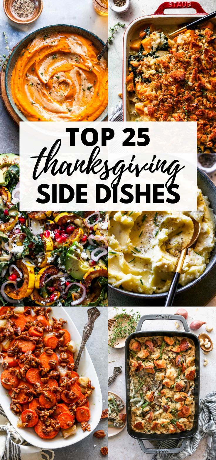 the top 25 thanksgiving side dishes