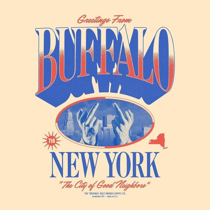 the poster for buffalo's new york concert