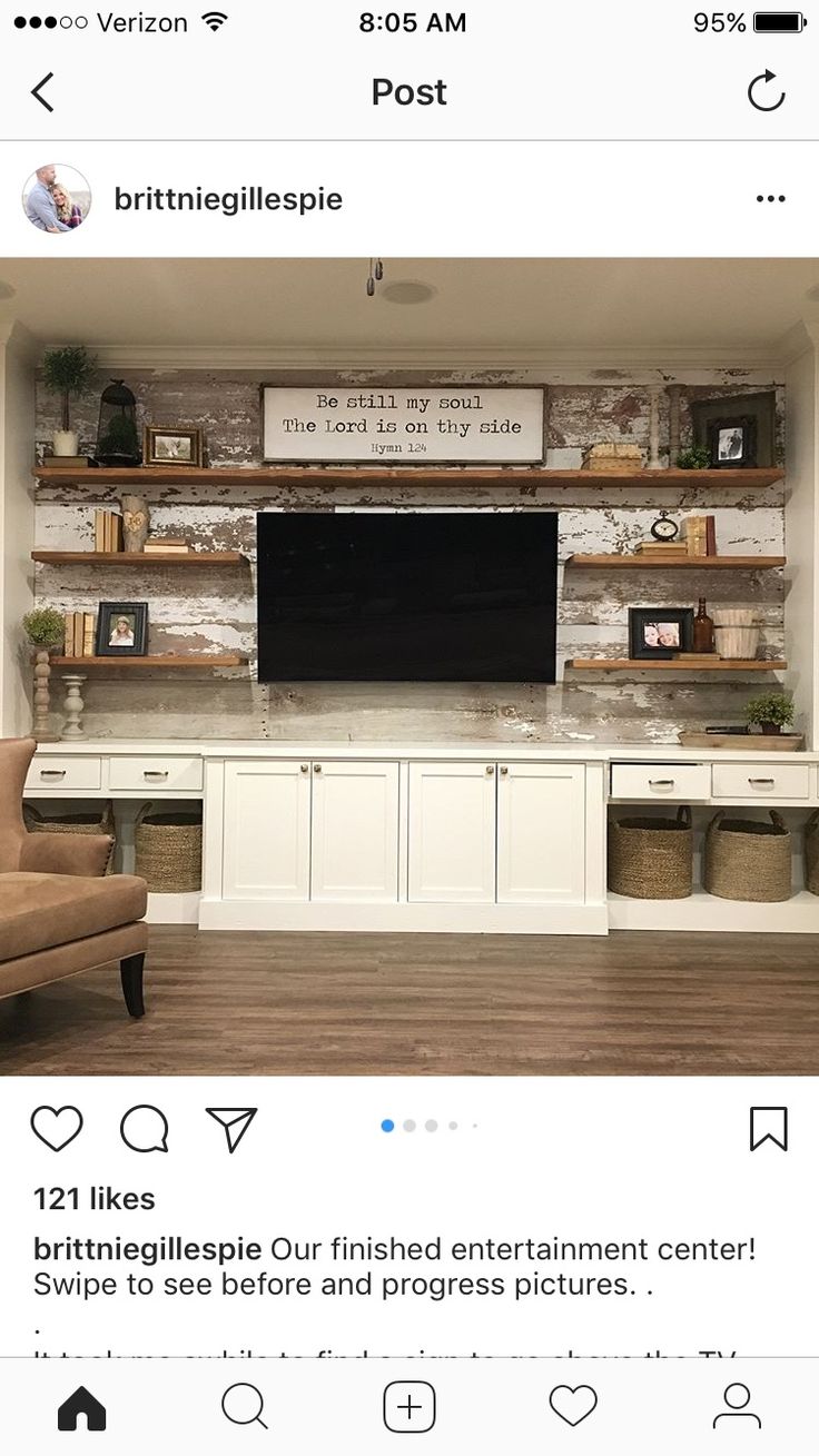 an instagram page with the words instagram on it and a tv in the center