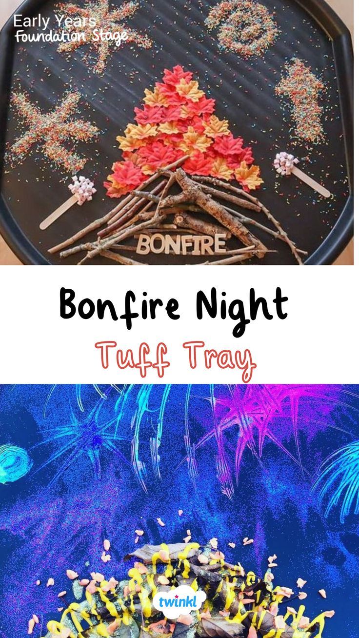 These bonfire night tuff trays are perfect activities for eyfs children. Click on the pin for more ideas and bonfire night preschool activities. Fireworks Eyfs Bonfire Night, Curiosity Approach Eyfs Autumn, Bonfire Sensory Play, Firework Activities Eyfs Tuff Tray, Bonfire Night Nursery Activities, Bonfire Night Tuff Tray Eyfs, Bonfire Night Eyfs Tuff Tray, Bonfire Arts And Crafts, Preschool Firework Activities