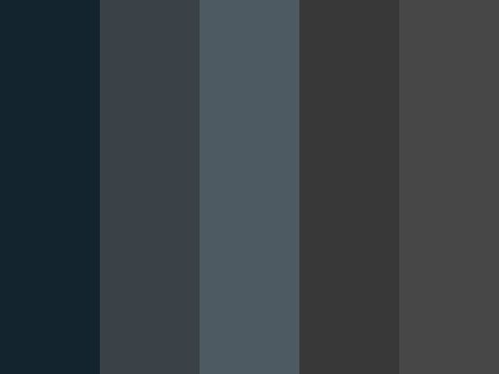 black and grey color palette with vertical lines in the middle, from left to right