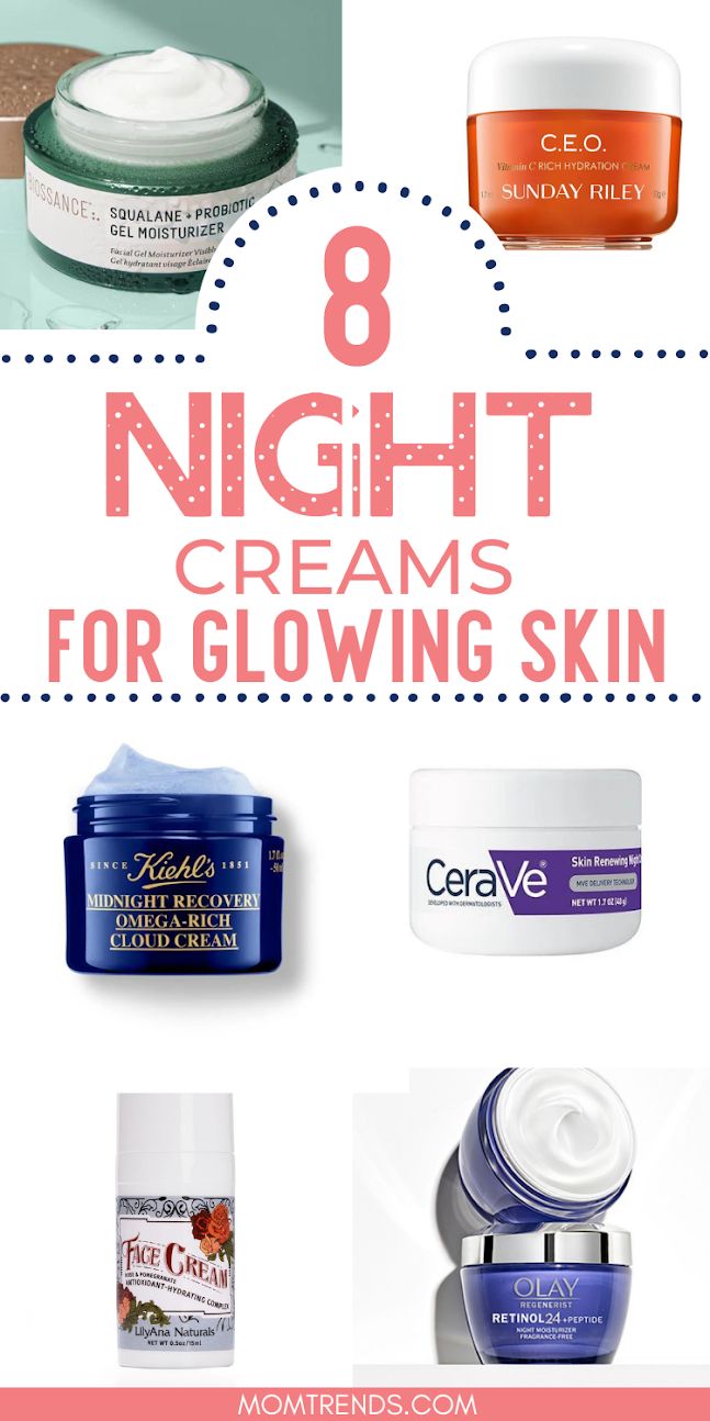 Best Night Creams for Your Skin Night Moisturizer For Dry Skin, Night Moisturizer For Combination Skin, Best Night Time Moisturizer, Nightly Skin Care Routine Bedtime, Best Night Cream For 40s Anti Aging, Drugstore Night Cream, Night Cream For Oily Skin, Night Cream For Glowing Skin, Best Moisturizer For Face