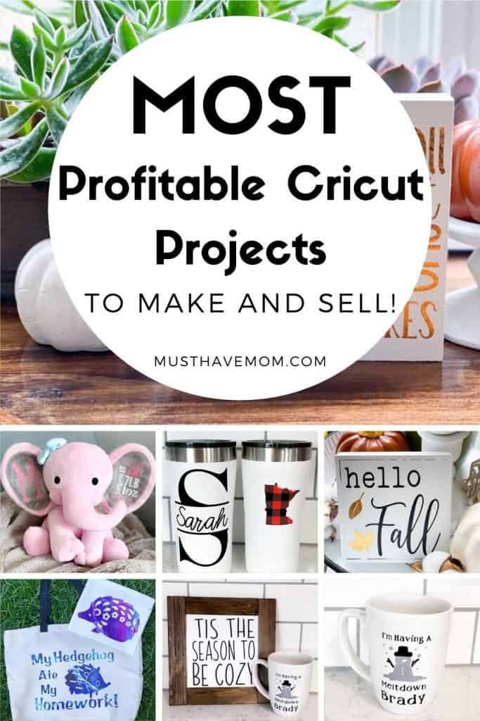 the most adorable cricut projects to make and sell