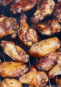 baked chicken legs in a baking dish with herbs