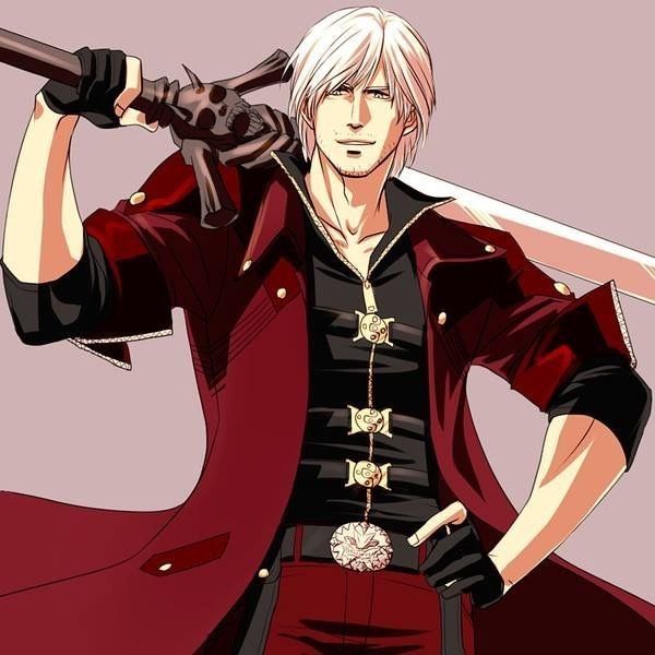 Dmc4 Dante, Red Dragon Emperor, Dante Anime, Dragon Emperor, Capcom Games, The Red Dragon, Devil May Cry 4, Dante Devil May Cry, The Evil Within