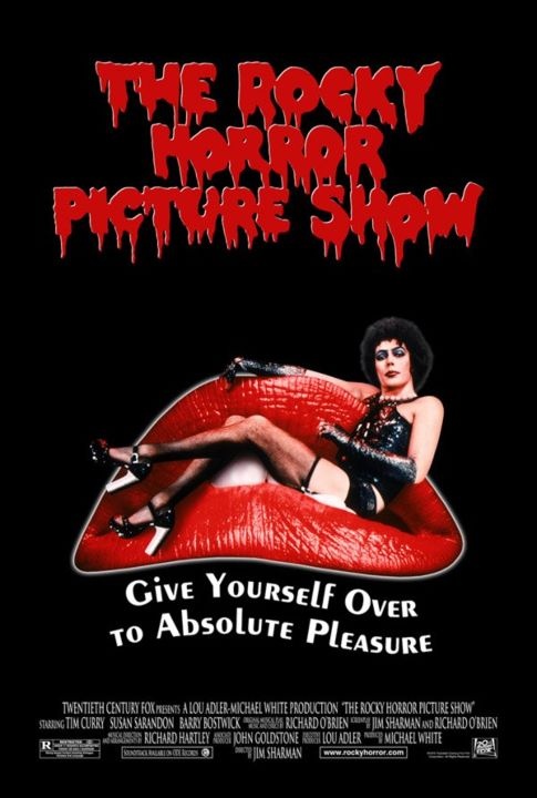 the rocky horror picture show give yourself over to absolute pleasure dvd cover art