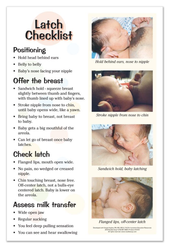 a baby's birth checklist is shown in this image, with instructions for how to