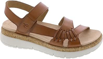 Comfortable Flat Medium Width Sandals, Comfortable Flat Sandals Medium Width, Casual Sport Sandals With Heel Strap, Flat Medium Width Sandals With Arch Support, Flat Sandals With Arch Support And Medium Width, Comfortable Sandals With Ankle Strap, Comfortable Sandals With Heel Loop And Round Toe, Comfortable Ankle Strap Sandals Medium Width, Comfortable Brown Ankle Strap Sandals