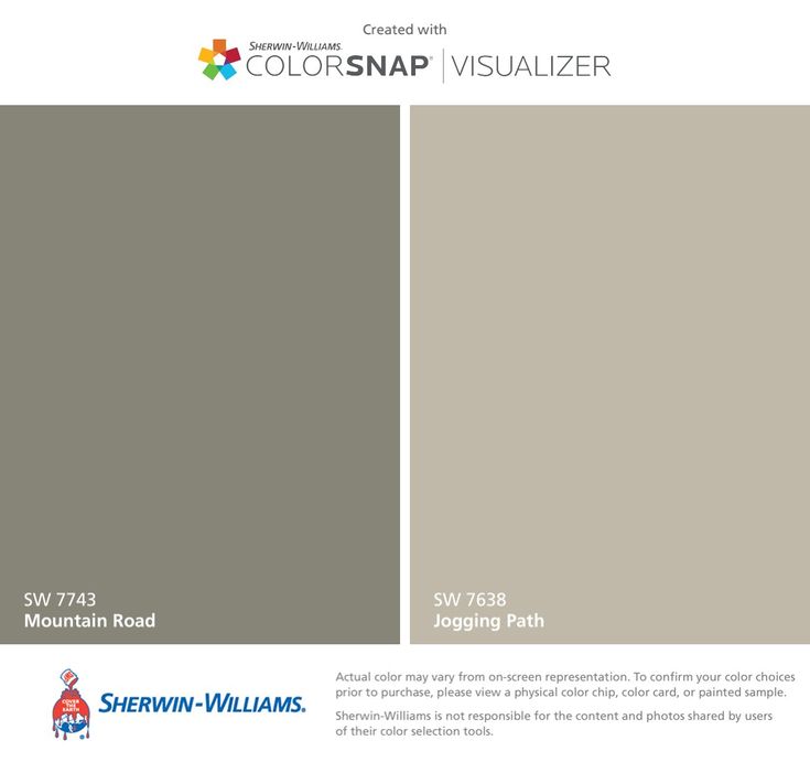 the color scheme for sherylin - williams's colorsnap visualizer