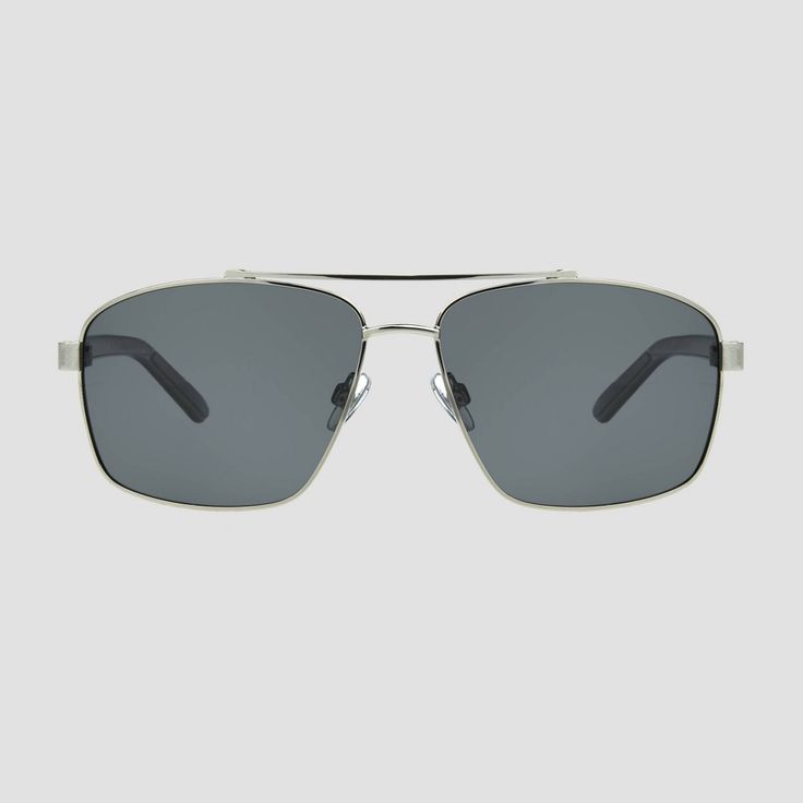 Why we’re ALL IN: Functional detail pairs with timeless style to make these men's aviator sunglasses an outdoor necessity. UV protection blocks the sun’s harsh UV rays so you can enjoy bright days spent outside, and scratch-resistant lenses are designed to keep in shape for easy wear through the seasons to come. Polarized lenses offer additional clarity and complete the look with a gray hue. When families come together to discover the joy of staying active, All in Motion is there to make it easy Classic Aviator Sunglasses With Tinted Lenses For Summer, Summer Polarized Sunglasses For Outdoor Activities, Summer Outdoor Shield Sunglasses With Tinted Lenses, Classic Square Frame Aviator Sunglasses For Summer, Summer Sunglasses With Gradient Lenses For Outdoor Activities, Summer Sunglasses With Uva Protection For Outdoor Activities, Classic Aviator Sunglasses With Uv Protection For Summer, Aviator Shield Sunglasses For Summer Outdoors, Modern Aviator Sunglasses With Square Frame For Summer