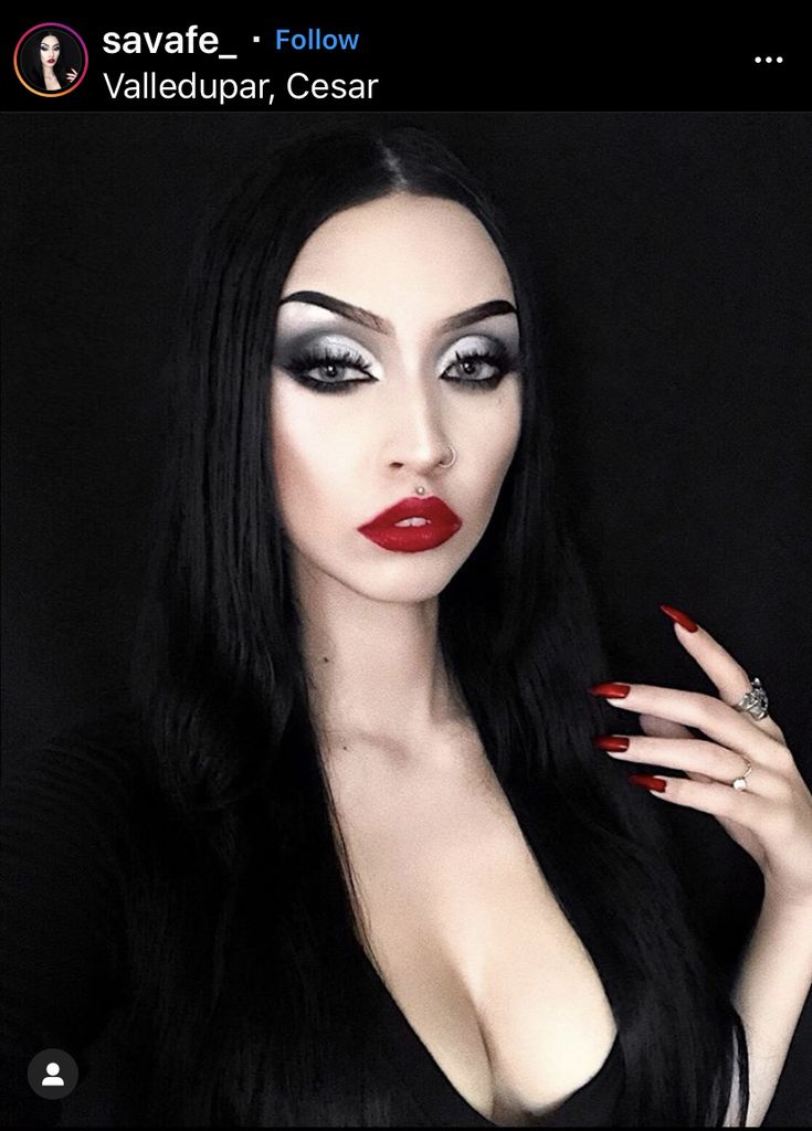 Morticia Addams Inspired Makeup, Mortisha Make Up, Morticia Addams Makeup Halloween, Mortician And Gomez Addams Costume, Morticia Addams Costume Makeup, Mortician Makeup, Morticia Makeup, Morticia Costume, Morticia Addams Makeup