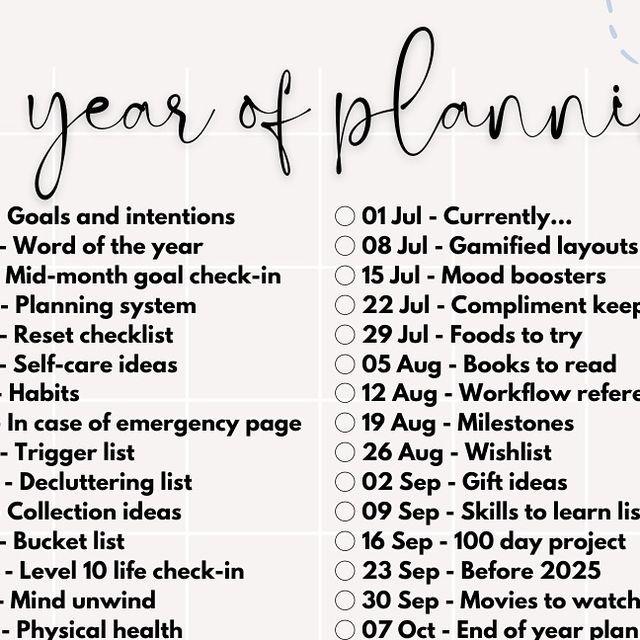 the year of planning is shown in black and white