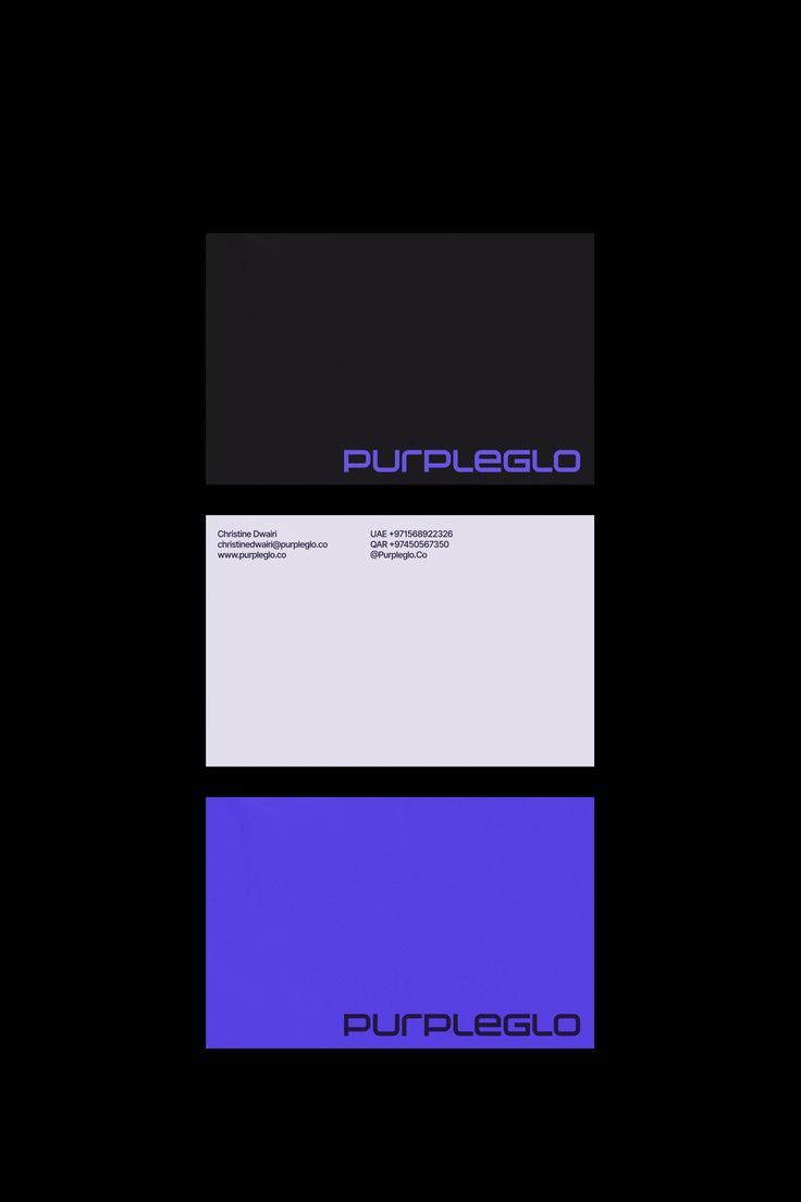 purple and black color scheme with the word purplego