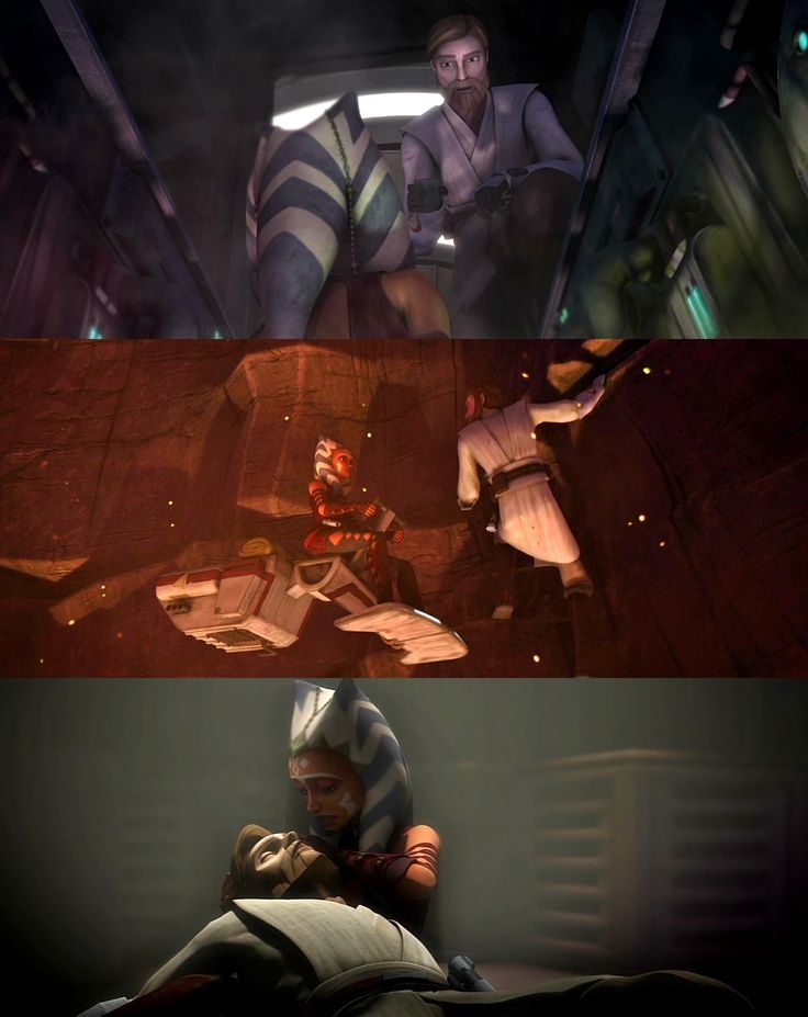 two different scenes from star wars the old republic, with one being hugged by another