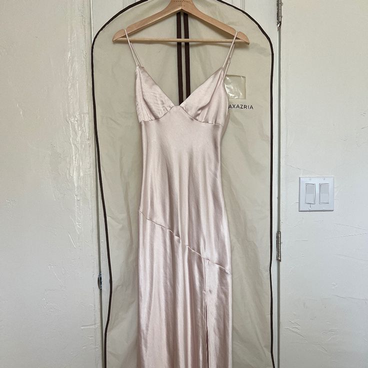 Brand New, Never Worn Light Pink Slip Dress. 100% Polyester. Size S. Bought This For A Bridesmaids Gown And Then Bride Changed Color Scheme. Meant To Wear It To My Bridal Shower A Year Later And Completely Forgot About It In My Closet. Drop Waisted Dresses, Lace Slip Dress Outfit, Horror Girl, Layered Slip Dress, Bridesmaids Gown, 2000s Dress, Serena Dress, Summer Slip Dress, Pink Slip Dress