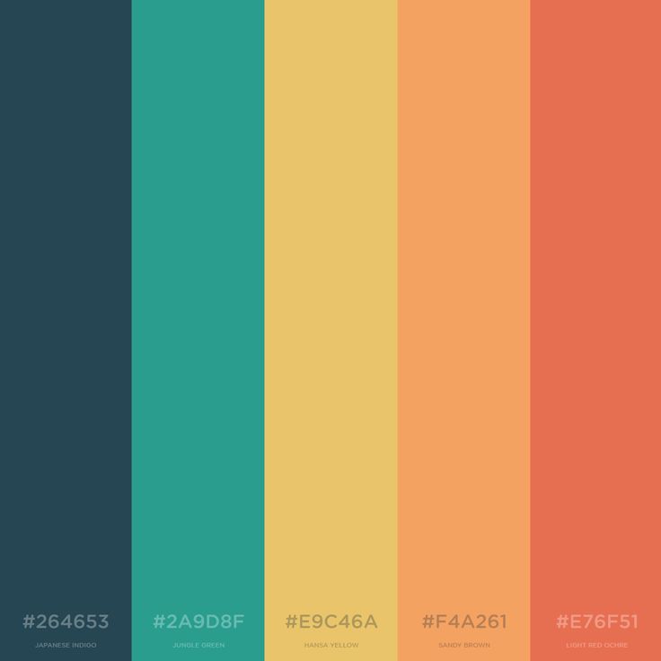 the color scheme for an iphone wallpaper