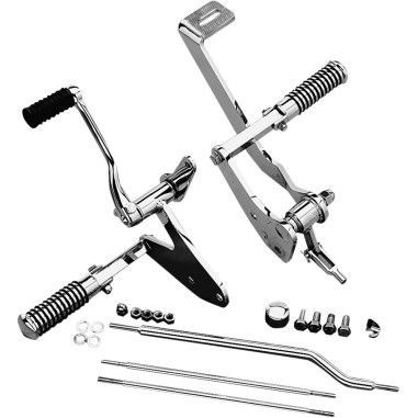 the front and rear brake assemblys are shown in black and white, with tools for fixing