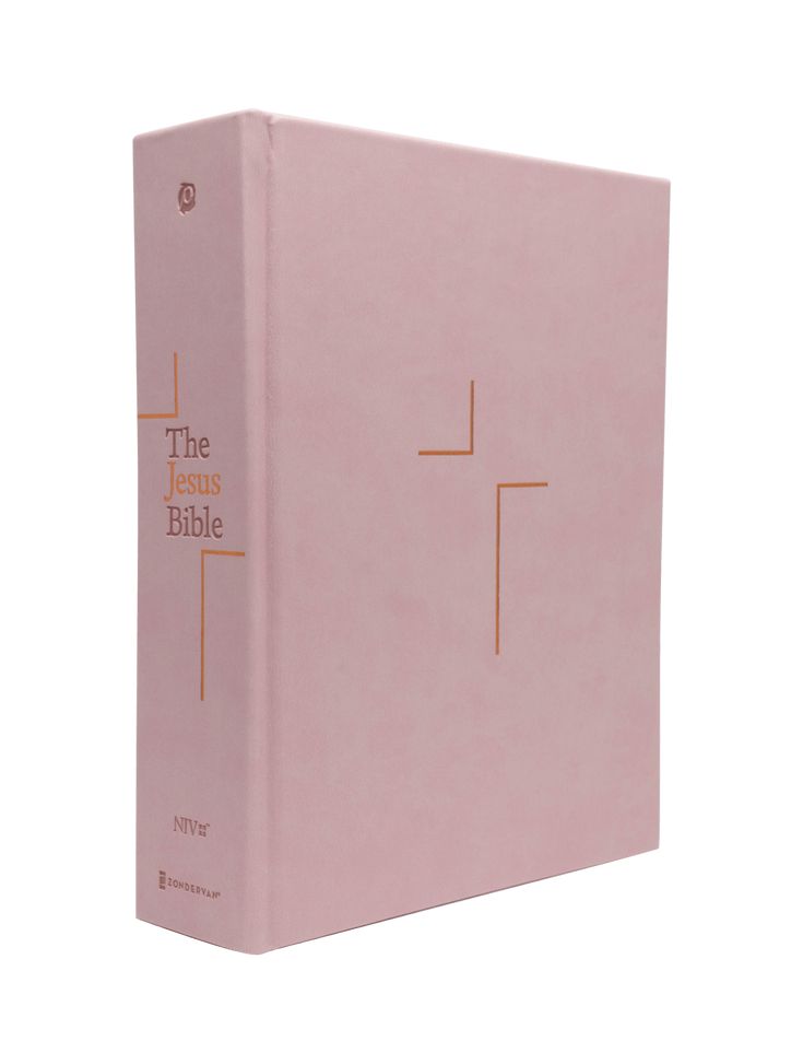 the jesus's bible pink hardcover