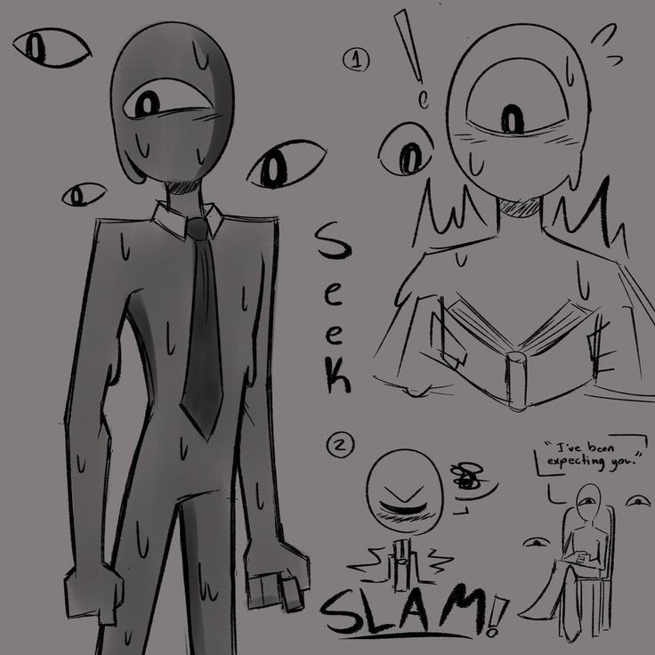 a drawing of an alien with many different expressions