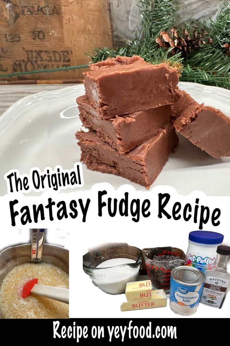 the original fantasy fudge recipe