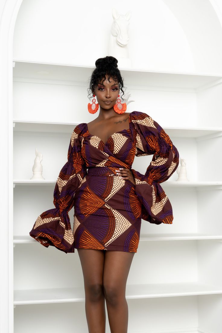 Chitenge Outfits, Guest Ideas, Nigerian Dress, African Print Clothing, Short African Dresses, African Inspired Clothing, Afrikaanse Mode, African Fashion Traditional, African Fashion Ankara