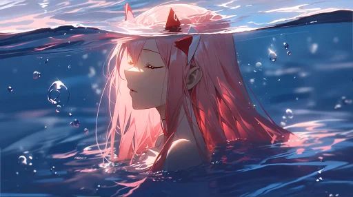 Zero Two Hiro, Download Live Wallpaper, Engine Wallpaper, Pink Wallpaper Desktop, Computer Wallpaper Hd, 1366x768 Wallpaper Hd, Pc Desktop Wallpaper, Live Wallpaper For Pc, Photo Manga