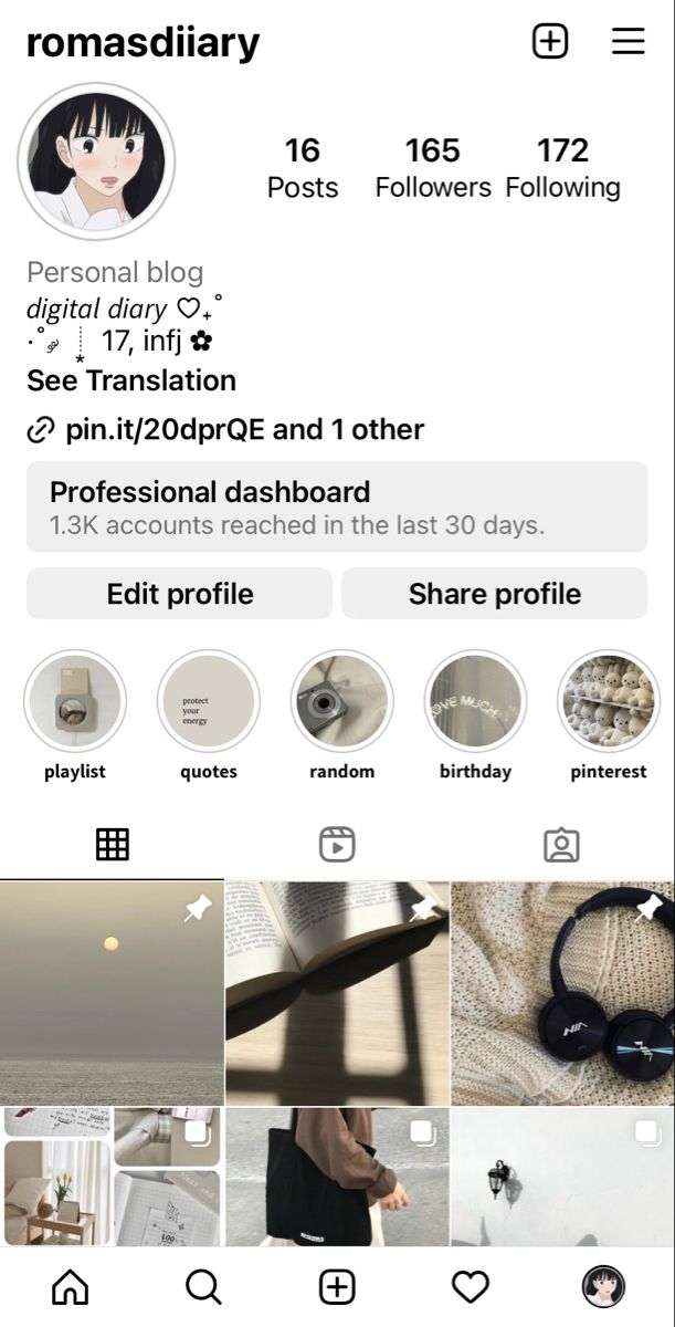 an instagram page with images and text on it