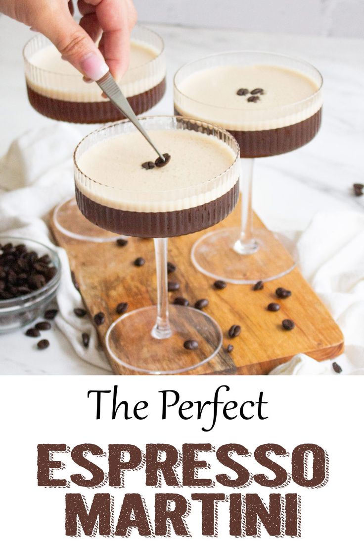 the perfect espresso martini recipe for two