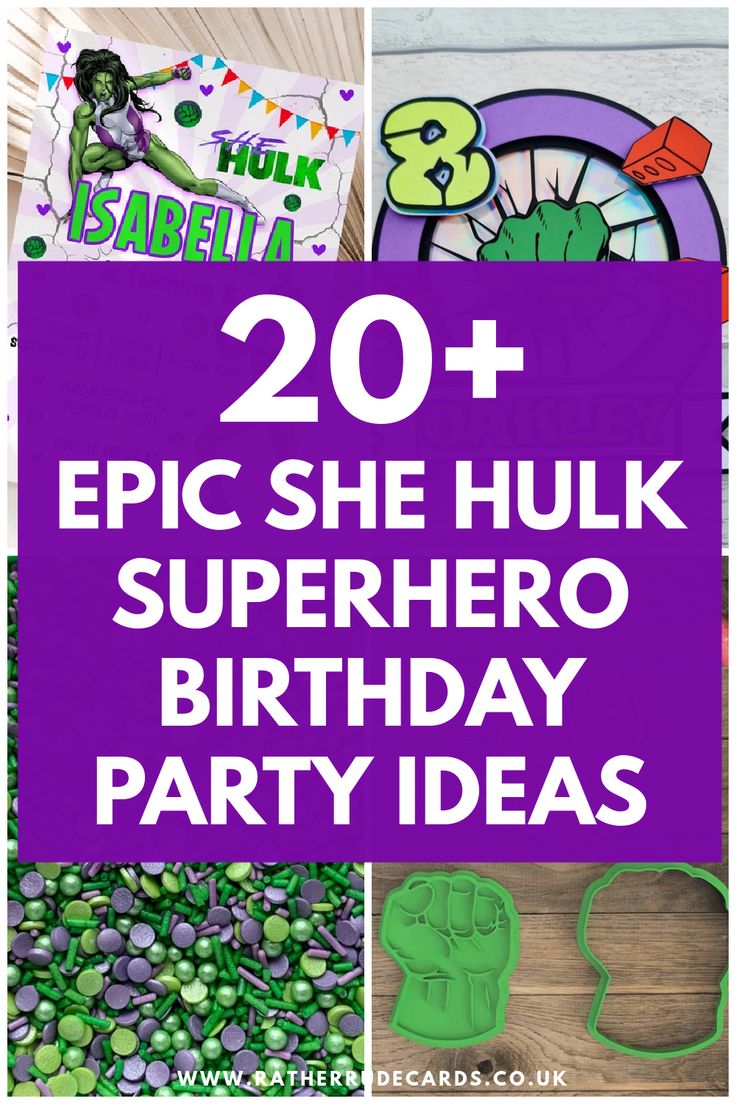 DIY creative She Hulk themed birthday party ideas Hulk Themed Birthday Party Ideas, She Hulk Birthday Party, Hulk Birthday Party Games, Hulk Themed Birthday Party, Hulk Party Ideas, Hulk Birthday Party Ideas, Hulk Birthday Party Decorations, Hulk Smash Party, Hulk Theme Party