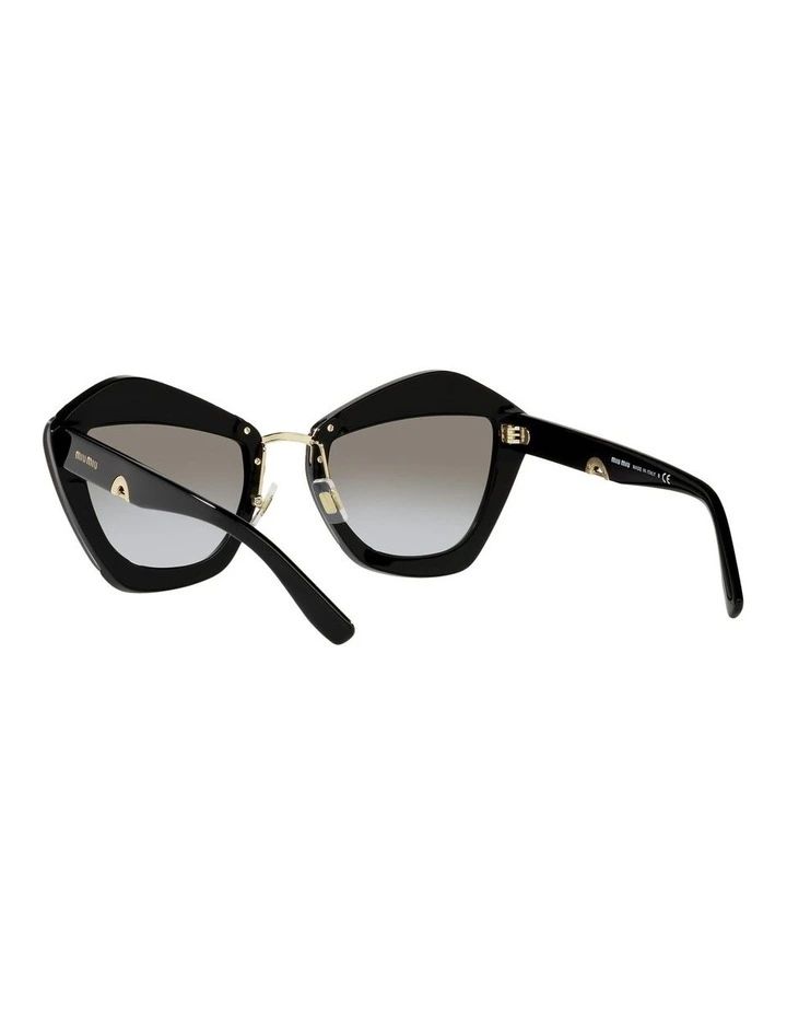 Concessions Okkular Black Sunglasses, Miu Miu, Sunglasses, Black