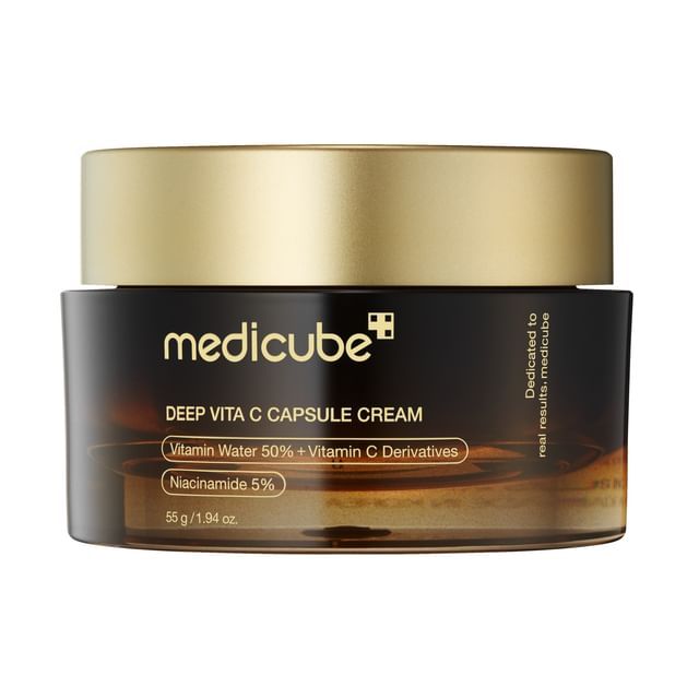 medicube - Deep Vita C Capsule Cream | YesStyle Medicube Skin Care, Vitamin C Capsules, Cloud Skin, Body Ideas, Vitamin C Cream, Bday Wishes, Skin Care Devices, C Vitamin, Facial Skin Care Routine