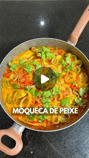 a pan filled with food sitting on top of a counter