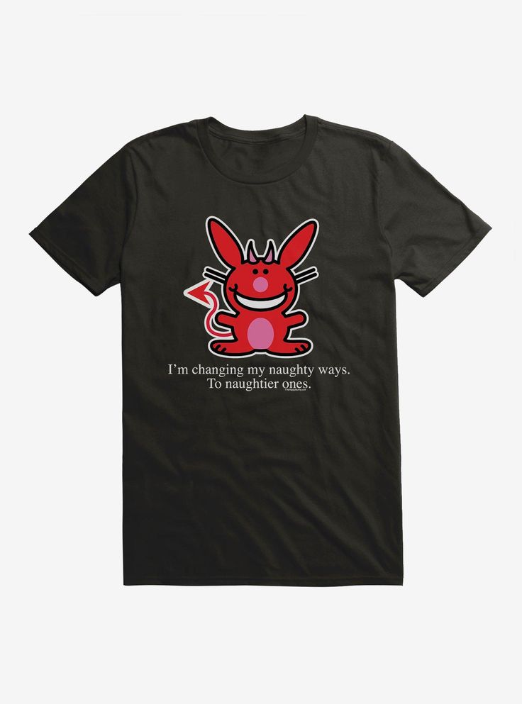 It's Happy Bunny Naughtier Ways T-Shirt Happy Bunny, Disney Valentines, Bunny Outfit, Tall Hoodies, Bunny Shirt, Plus Size Fits, Socks And Tights, Sweaters And Jeans, Show Off