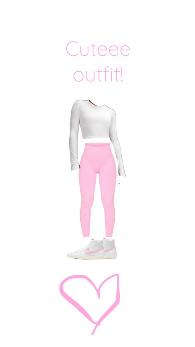 Top: white swiftly tech cropped Lululemon Bottoms: pink Lululemon pants Shoes: Nike 77’ pink check White Swiftly Tech, Nike 77, Pink Lululemon, Lululemon Pants, Swiftly Tech, Cute Outfit, Shoes Nike, Cute Outfits, Nike