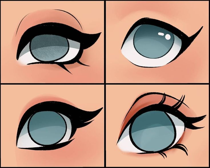 step by step instructions on how to draw an eye