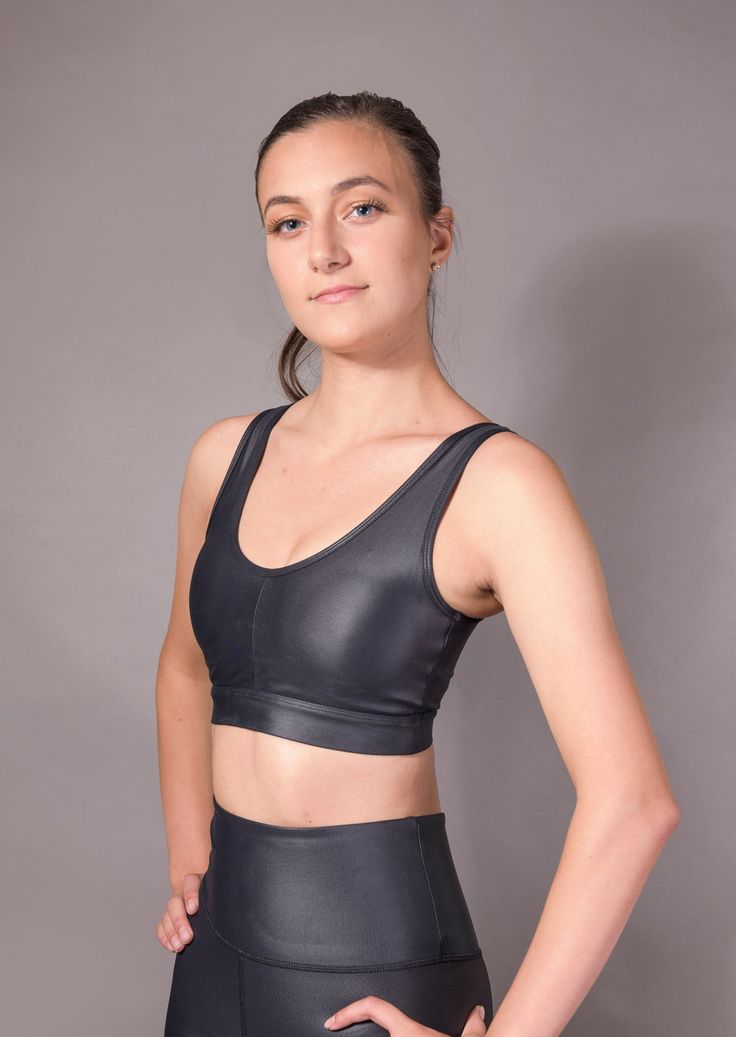 Thanks to this classic liquid bra, you don’t have to compromise on style or comfort when it comes to finding supportive activewear. Featuring a gorgeous crossed-strap back and removable pads, this is the best sports bra on the market for boosting ... Sleek Yoga Activewear With Built-in Bra, Sports Stretch Bra With Padded Back, Athleisure Sports Bra With Built-in Padding And Wide Straps, Black Cross Back Activewear With Built-in Padding, Sports Bra With Padded Back, Fitted Sports Bra With Padded Back, Stretch Activewear With Padded Back For Sports, Sporty Contoured Sports Bra With Built-in Bra, Contoured Sports Bra With Built-in Padding For Gym