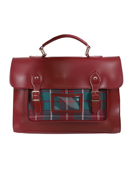 College Lake Check Backpack by Collectif Red Square Satchel For School, Retro Business Satchel With Detachable Strap, Classic Satchel With Hasp Closure For School, Classic School Satchel With Detachable Strap, Retro Square Satchel For School, School Satchel Briefcase With Detachable Strap, School Briefcase With Detachable Strap And Satchel Shape, School Satchel With Detachable Strap, Square Satchel With Hasp Closure For School