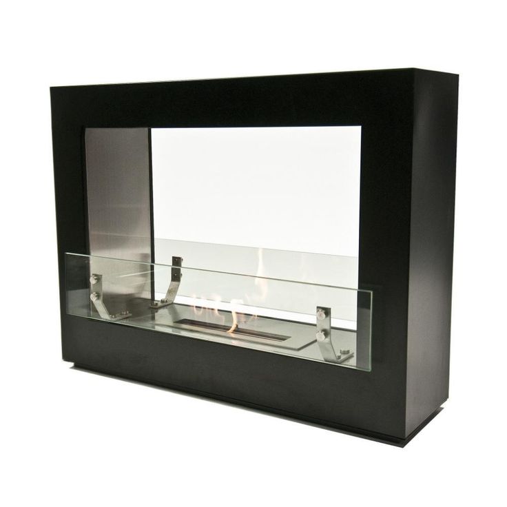 Ethanol Fireplace - The Bio Flame Rogue 2.0 - Free Standing See-Through Ethanol Fireplace Standing Fireplace, Wall Mounted Fireplace, Ventless Fireplace, Mounted Fireplace, Ethanol Fireplace, Bioethanol Fireplace, Freestanding Fireplace, Traditional Fireplace, Recessed Wall