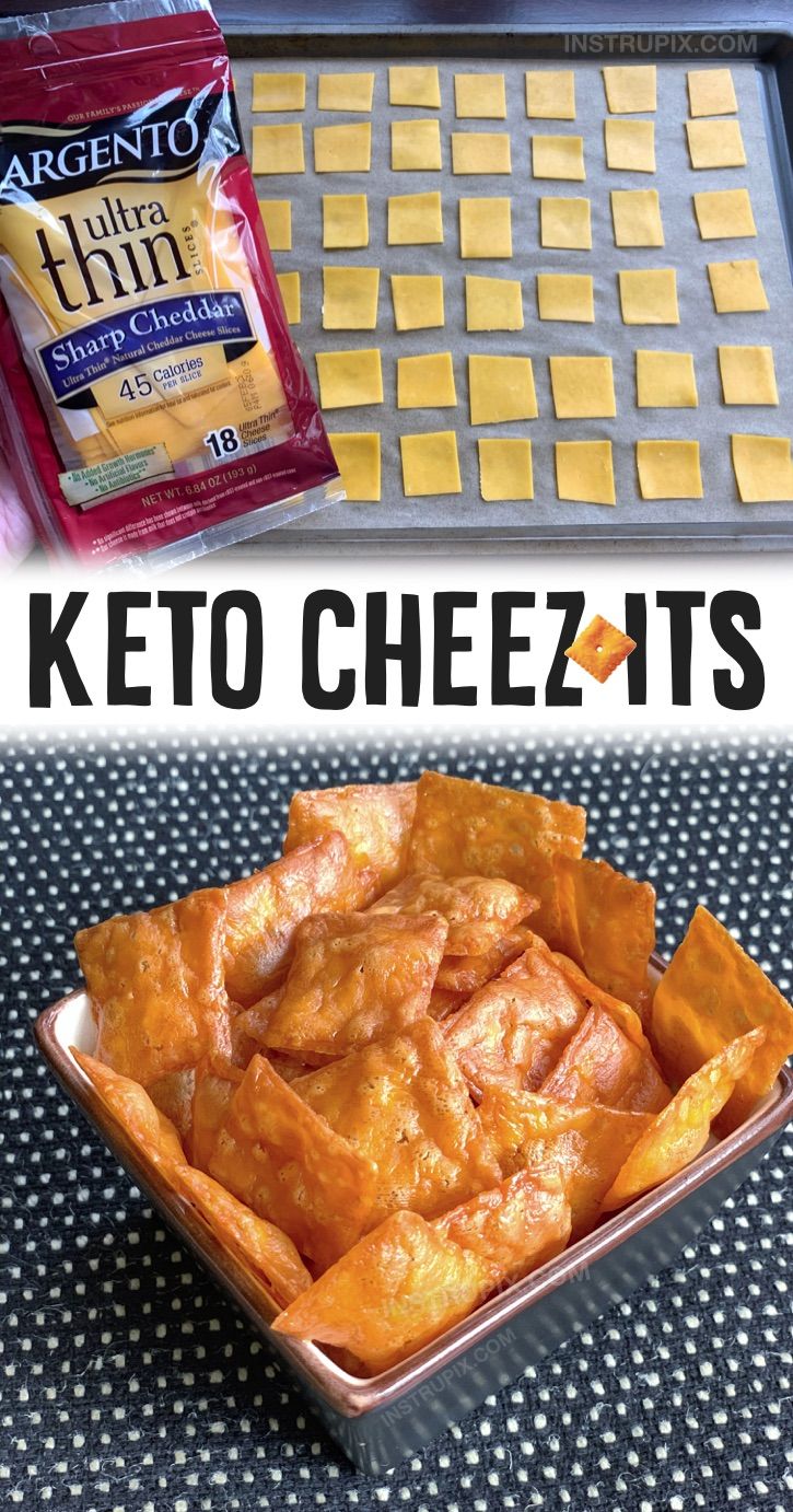 easy keto cheese crackers are the perfect snack for lunch