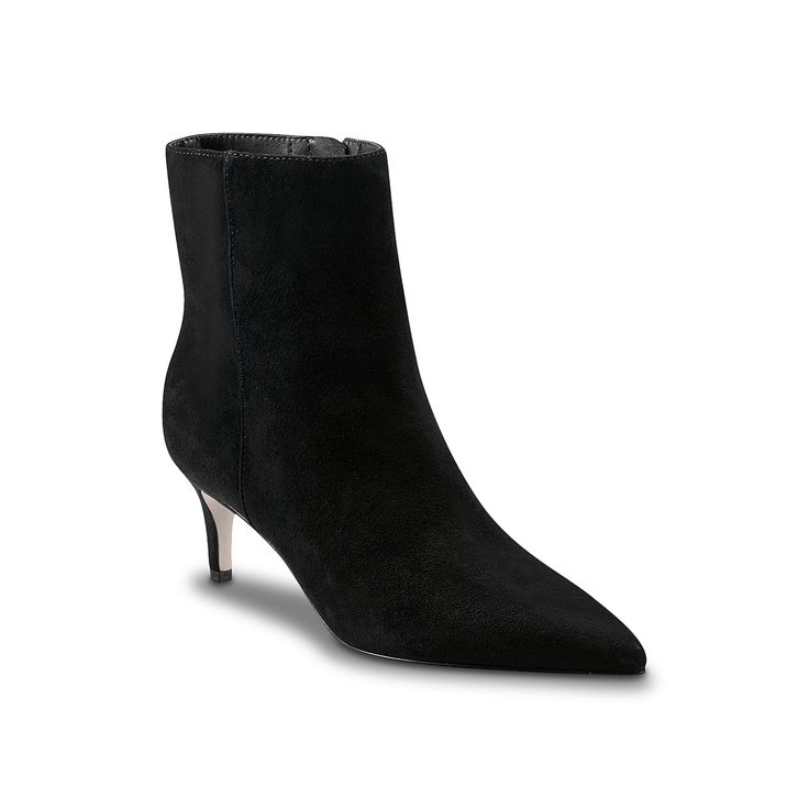 Marc Fisher-Glorry Bootie A versatile add to any closet, the Glorry booties from Marc Fisher pair perfectly with all your favorite looks. From office ensembles to weekend 'fits; the polished style is crafted with a short kitten heel and a trendy pointed toe that delivers a fashionable flair to the classic silhouette. Click here for Boot Measuring Guide. Fall Workwear Ankle Boot Heeled Boots, Fall Workwear Ankle Heeled Boots, Fall Workwear Ankle Boots, Chic Ankle-high Work Boots, Almond Toe Boots For Winter Workwear, Chic Ankle Boots For Workwear, Chic Ankle Boots For Work, Modern Winter Heels For Workwear, Modern Winter Heels For Work