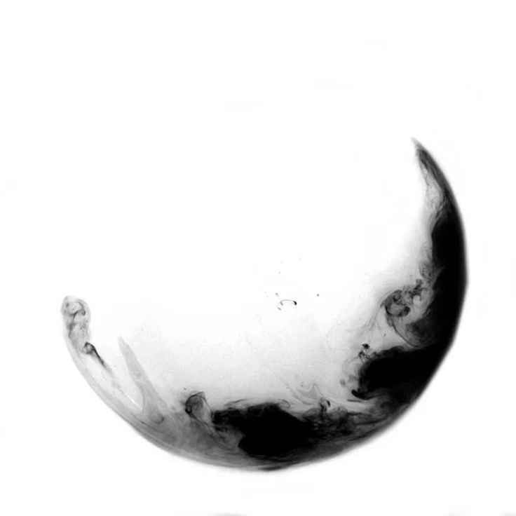 a black and white photo of an object that looks like it is floating in the air