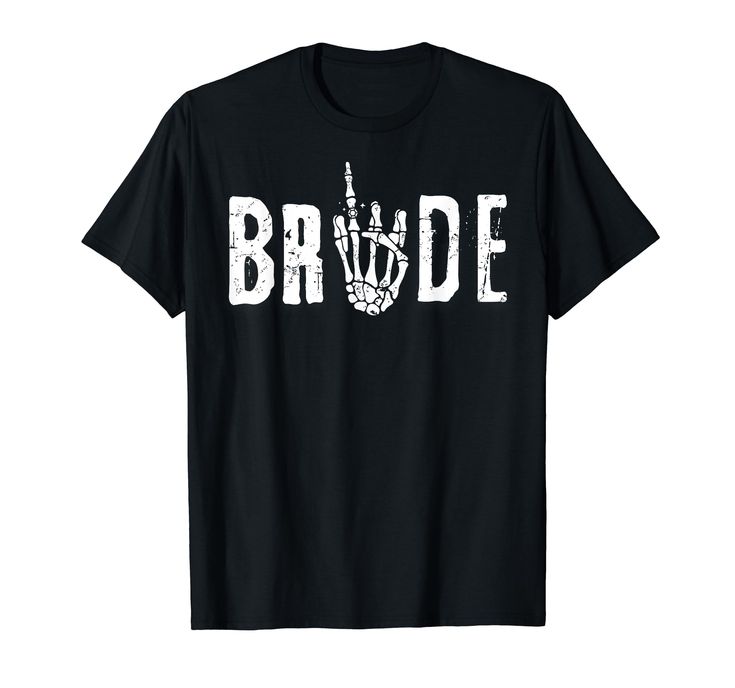 PRICES MAY VARY. Get this hilarious and funny Bride tees now! For a complete collection of shirt designs for your Bachelorette Party, click on our Brand (Just Married Couple Wedding Bachelorette Apparel) above for more designs and colors. Perfect for celebrating. Cute Wedding Honeymoon Bachelorette Finger Ring Finance Bride skeleton design. Rings have been exchanged as symbols of promise, devotion, for hundreds of years. Celebrate your special day with this unique and meaningful design. Lightwei Funny Bride, Christmas Gift For Men, Bride Tee, Bachelorette Outfits, Funny Wedding, Bride Shirts, Christmas Gifts For Men, Halloween Wedding, Wedding Humor