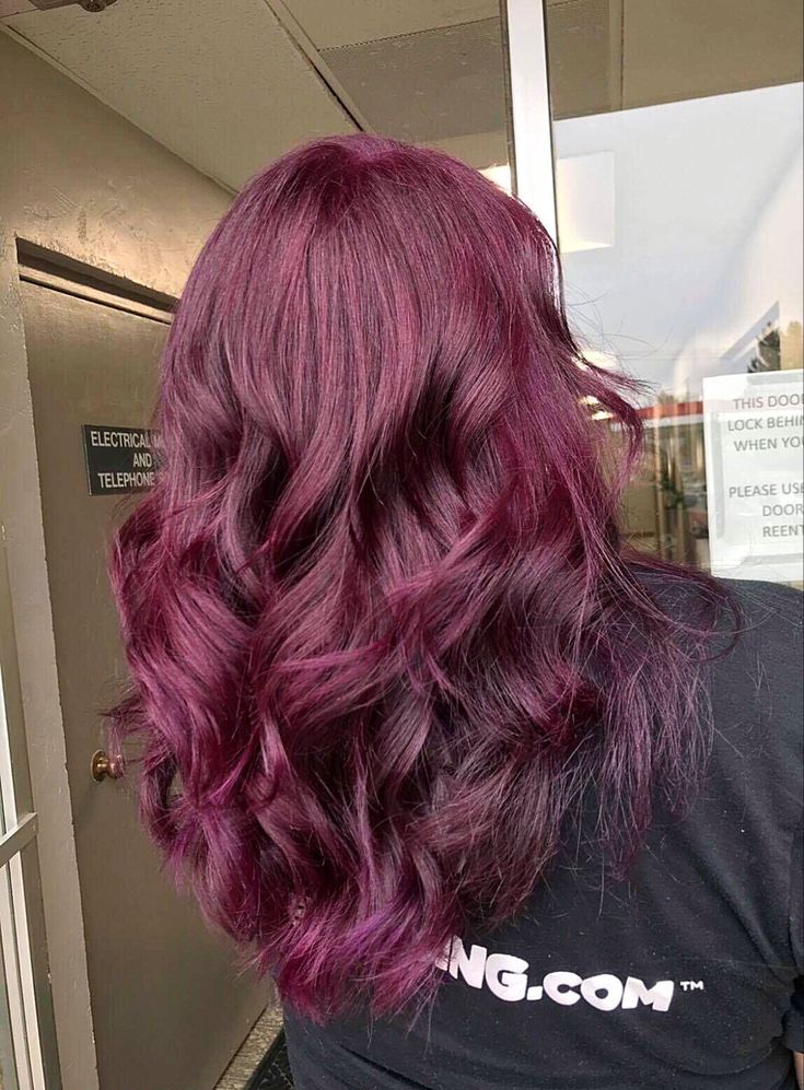 My hair Nice Hair, Purple Hair, My Hair, Natural Light, Plum, Cool Hairstyles, Long Hair Styles, Nails, Hair Styles