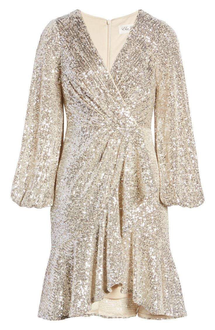 Glamorous Long Sleeve Sequin Dress For Winter, Glamorous Long Sleeve Festive Dress, Glamorous Long Sleeve Dresses For Festive Occasions, Glamorous Long Sleeve Glitter Dress, Long Sleeve Sequin Dress For Cocktail Events In Fall, Long Sleeve Sequin Cocktail Dress For Fall, Festive Long Sleeve Glamorous Dress, Long Sleeve Sequin Dress For Fall, Glamorous Glitter Long Sleeve Dresses