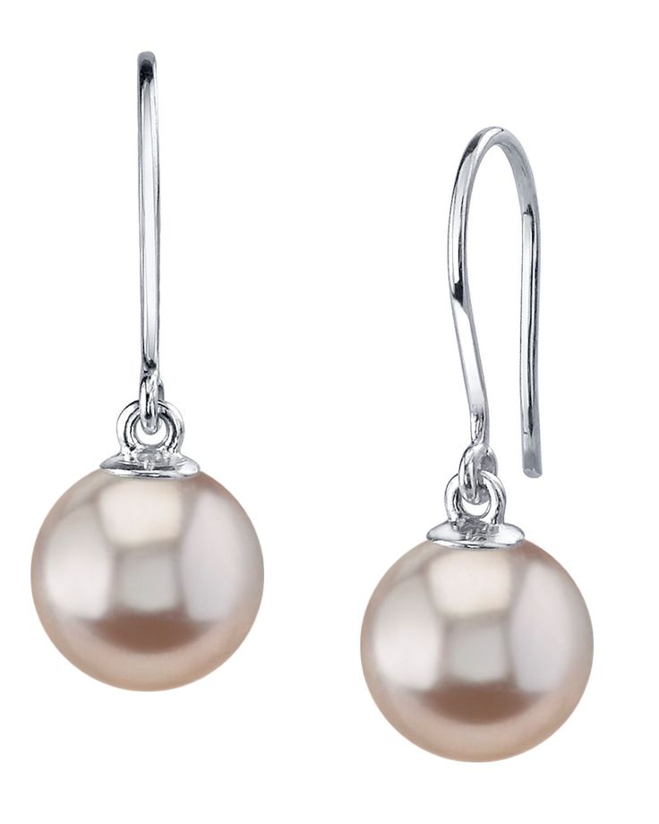 These elegant pearl earrings feature two pink freshwater cultured pearls on 14K gold backings. These pearls are AAAA quality with very high luster.
These earrings come packaged in a beautiful jewelry gift box with an official certificate of authenticity. Elegant High Luster Pearl Earrings Gift, Formal Rose Gold Pearl Earrings, Classic Rose Gold Pearl Drop Earrings, Classic Pink Earrings For Formal Occasions, Pink Hypoallergenic Earrings For Formal Occasions, Elegant Pink Pearl Earrings For Anniversary, Formal Pink Pearl Earrings, Elegant Pink Pearl Charm Jewelry, Classic Pink Pearl Drop Earrings