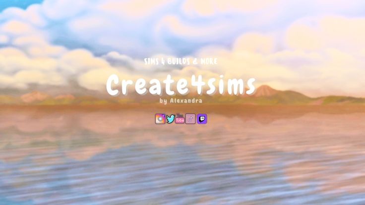 create4sims - 𝒷𝓎 𝒜𝓁𝑒𝓍𝒶𝓃𝒹𝓇𝒶