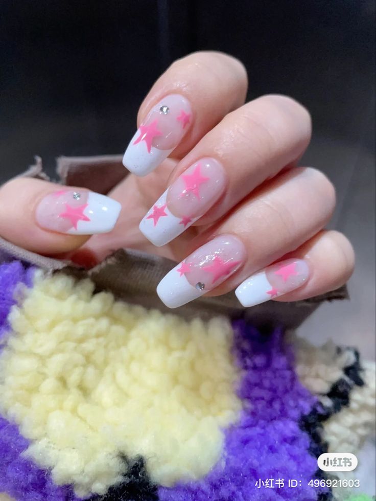 Long Nail Designs, Hippie Nails, Grunge Nails, Cat Nails, Pretty Gel Nails, Soft Nails, Really Cute Nails, Cute Nail Art, Nail Paint